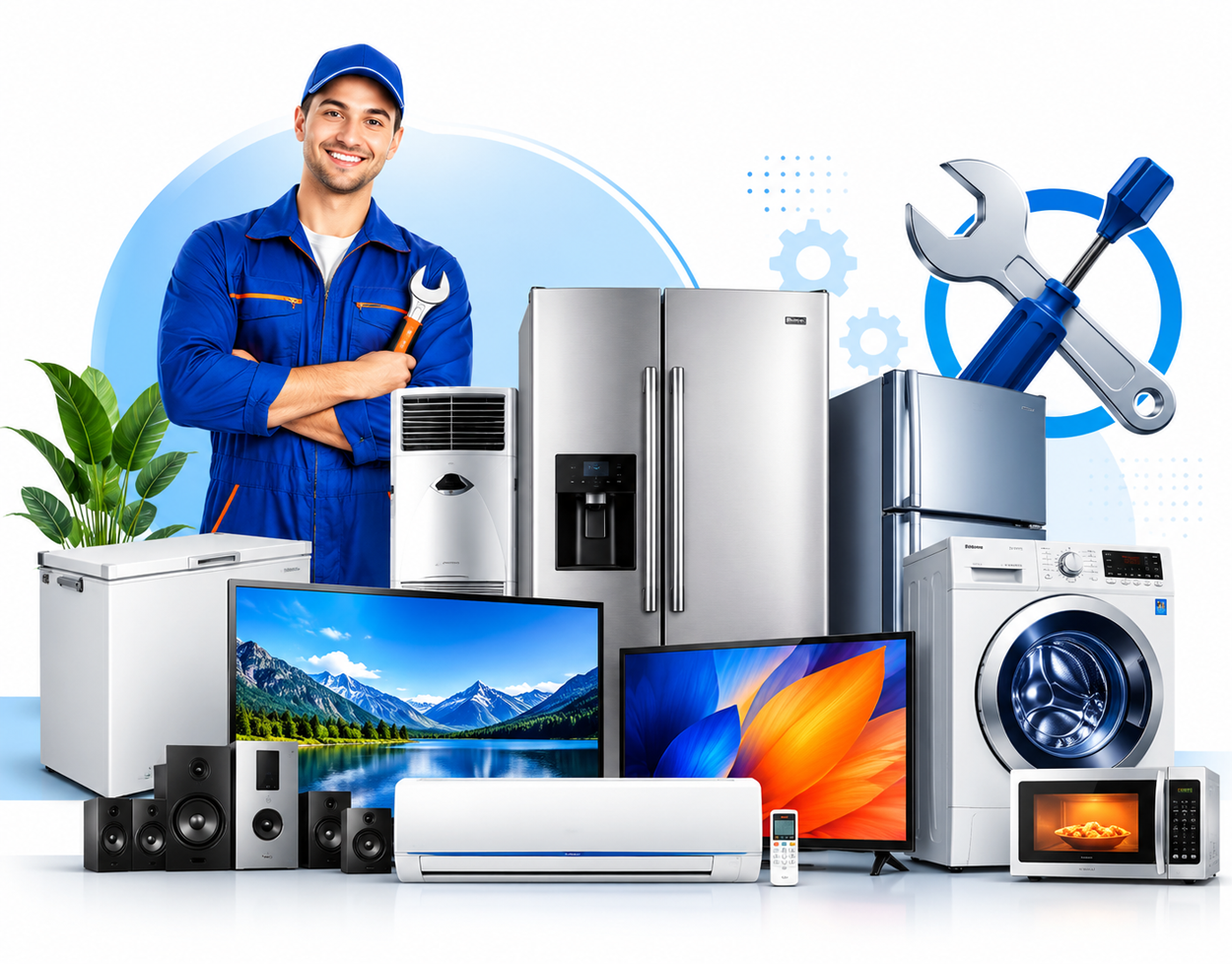Sleet Air Conditioner appliance repair and service in Villupuram