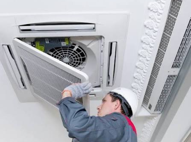 Centralised AC system cleaning and maintenance